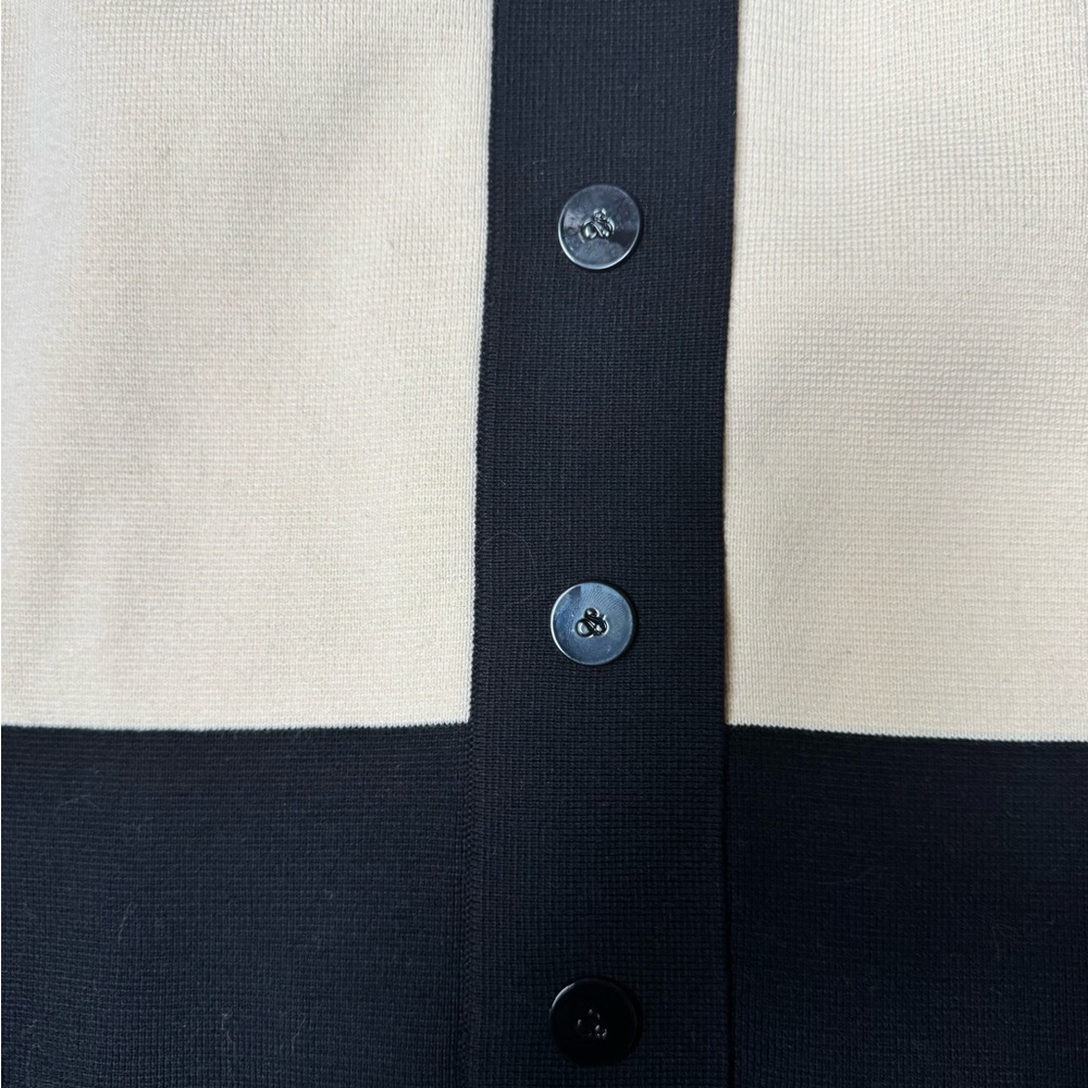 Scotch & Soda Black and Cream Cardigan - Picture 5 of 14